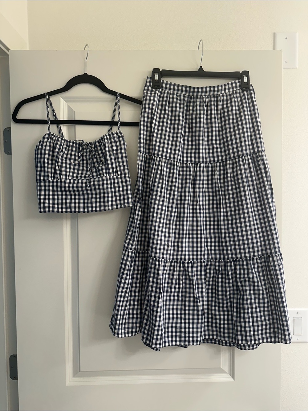 Abercrombie Gingham Matching Set